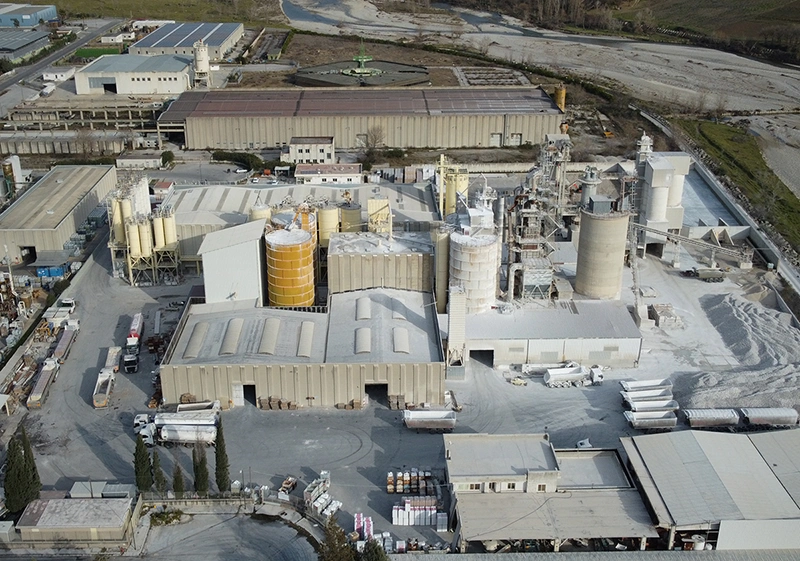 Immagine aerea di Industria Calce Casertana